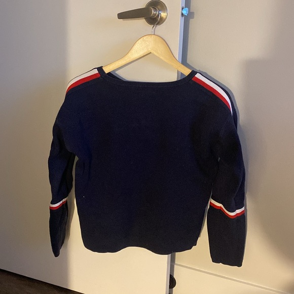 Tommy Hilfiger navy blue sweater - Picture 3 of 4